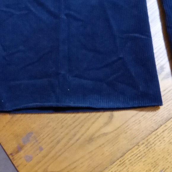 FRENCH CONNECTION 8 Women's Pants CORDUROY PREOWNED USED Navy Blue - Picture 9 of 13